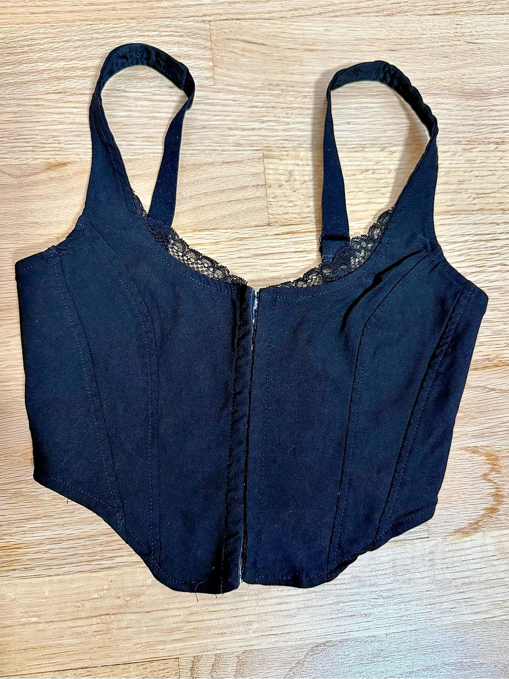 Garage Black Corset Top Size XS L